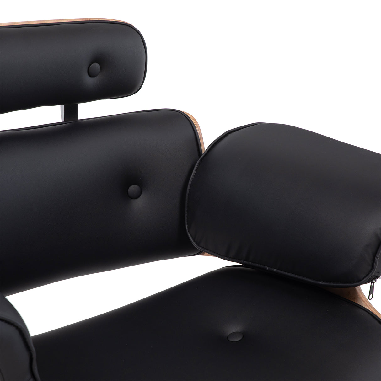 Silla hidraulica con madera modelo Francia negro