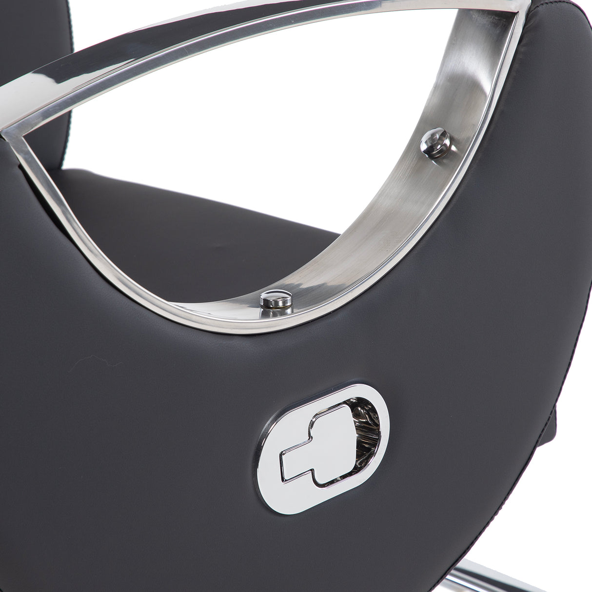 silla hidráulica reclinable peluquería negro