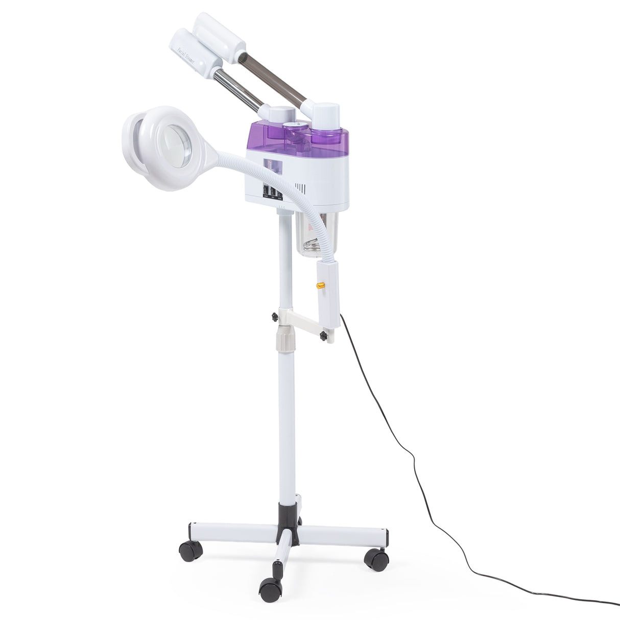 vaporizador pedestal ozono 3 en 1 brazo lampara ajustable