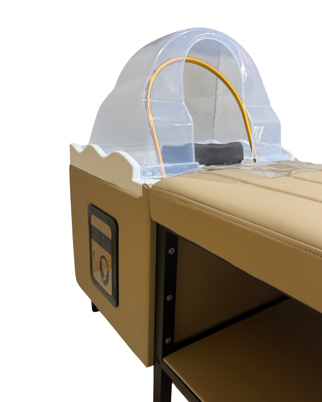 Lavacabeza de hidroterapia de acomplamiento con camilla nude