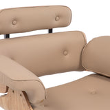 Silla hidraulica con madera modelo Francia nude