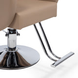 Silla Hidráulica Reclinable Peluquería nude