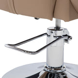 Silla Hidráulica Reclinable Peluquería nude
