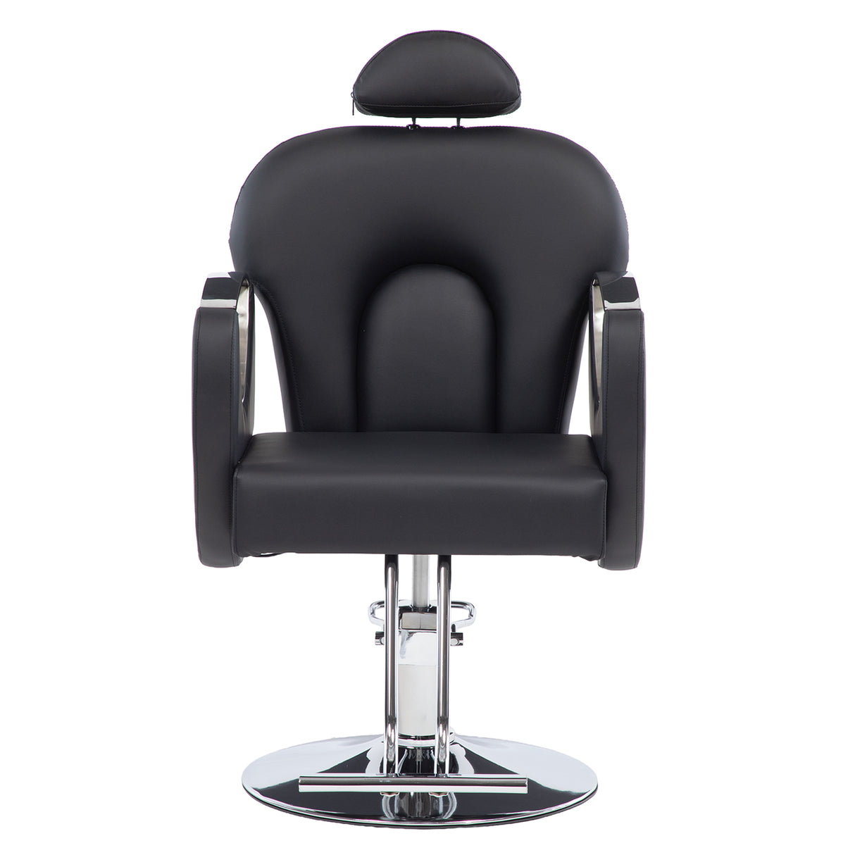 silla hidráulica reclinable peluquería negro