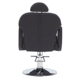 silla hidráulica reclinable peluquería negro