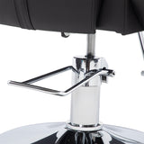 silla hidráulica reclinable peluquería negro