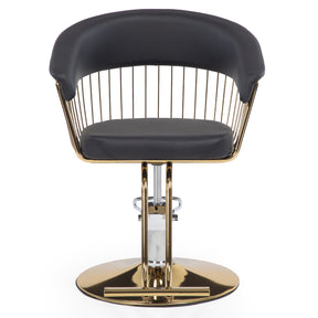 Silla hidraulica modelo Apolo para peluquería y barbería - Impo Salon