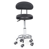 Taburete Con Respaldo silla de peluquería giratorio ajustable