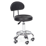 Taburete Con Respaldo silla de peluquería giratorio ajustable