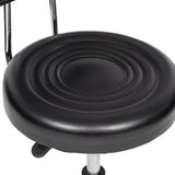 Taburete Con Respaldo silla de peluquería giratorio ajustable