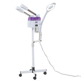 vaporizador pedestal ozono 3 en 1 brazo lampara ajustable