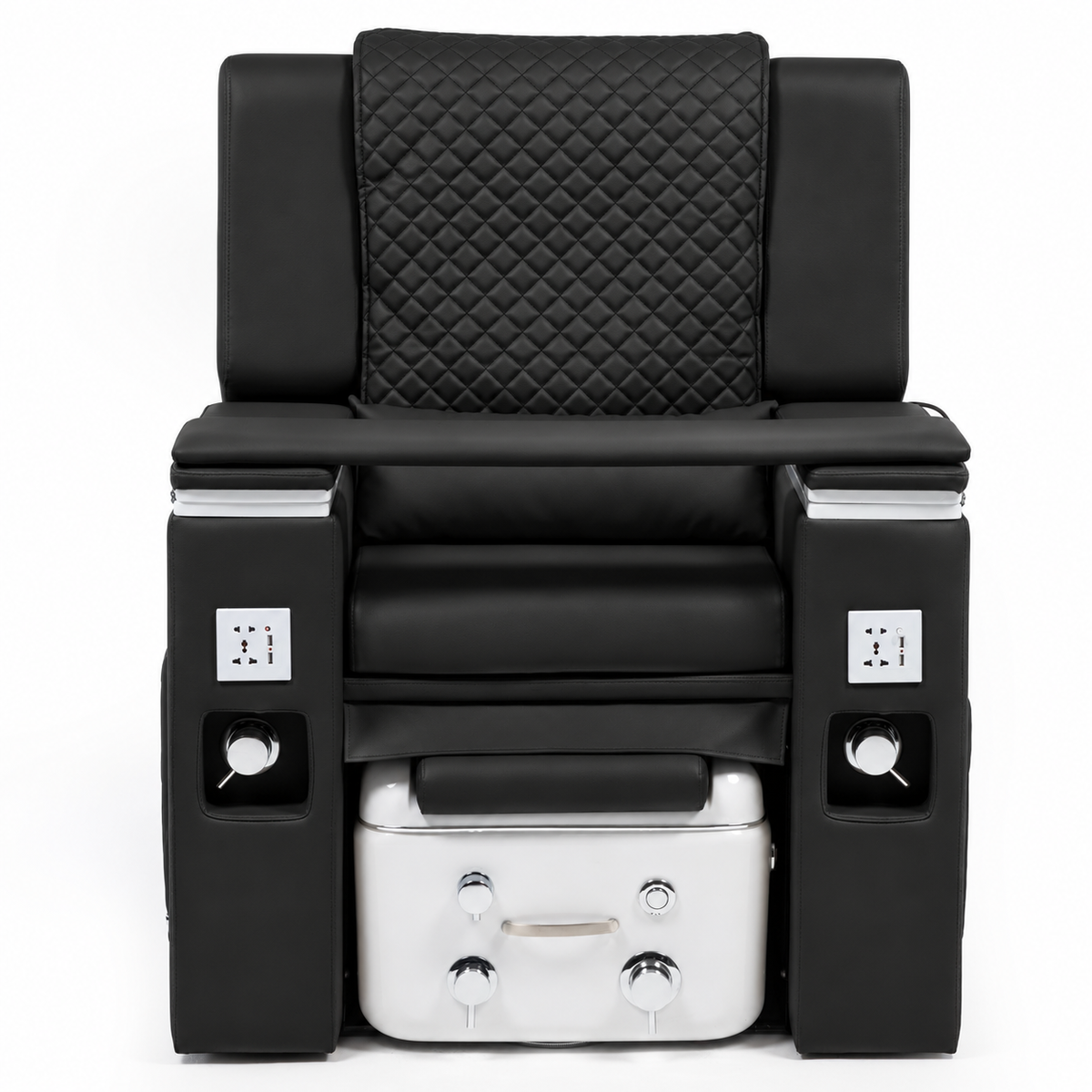 Sillon de pedicure negro