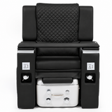Sillon de pedicure negro