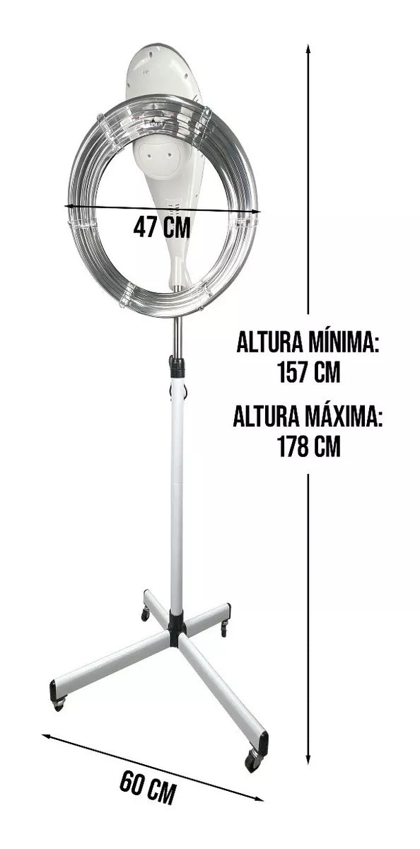 Climazon con pedestal para peluquería