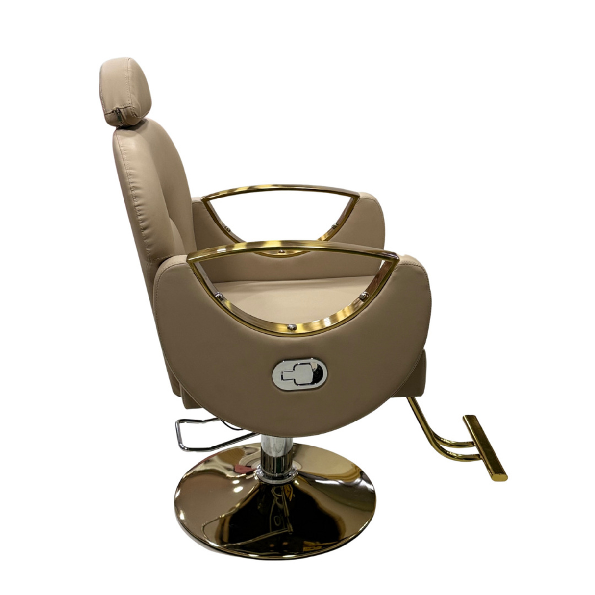 Silla Hidráulica Reclinable Peluquería nude