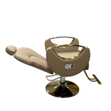 Silla Hidráulica Reclinable Peluquería nude