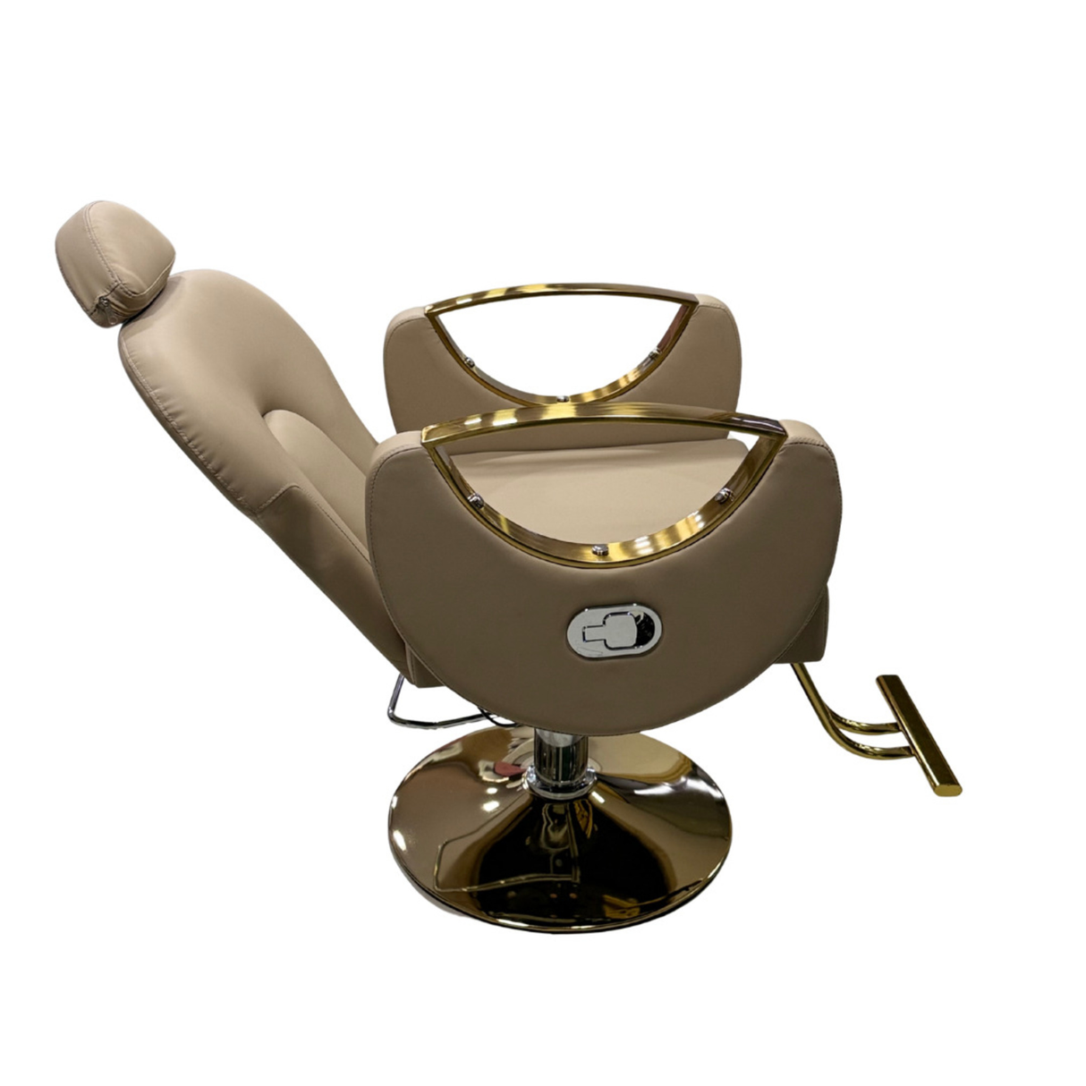 Silla Hidráulica Reclinable Peluquería nude