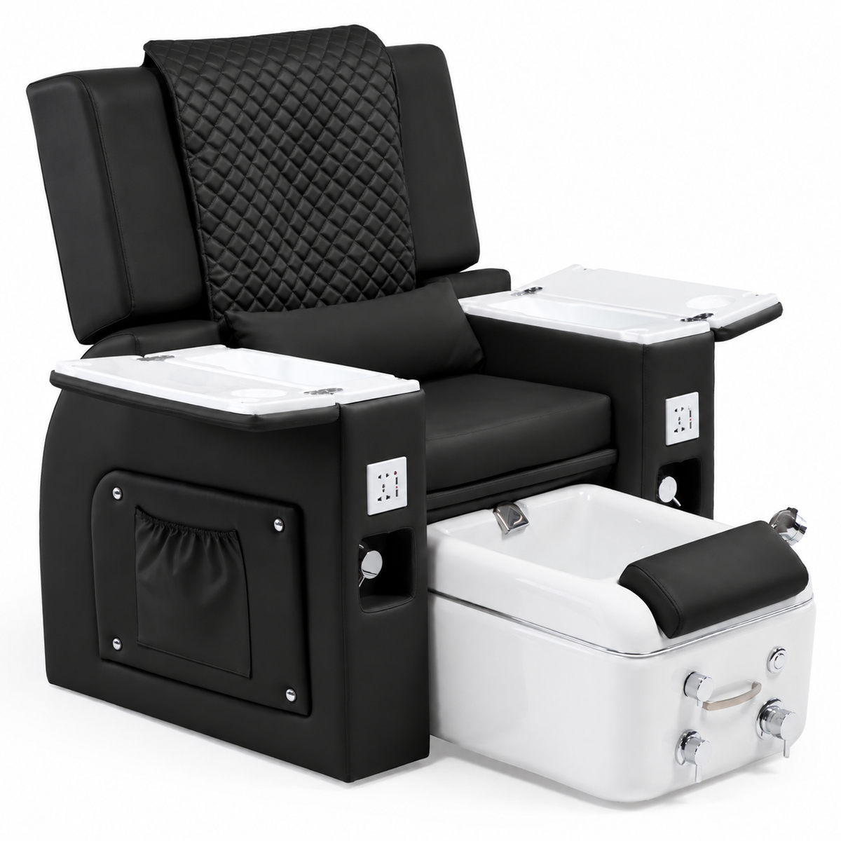 Sillon de pedicure negro