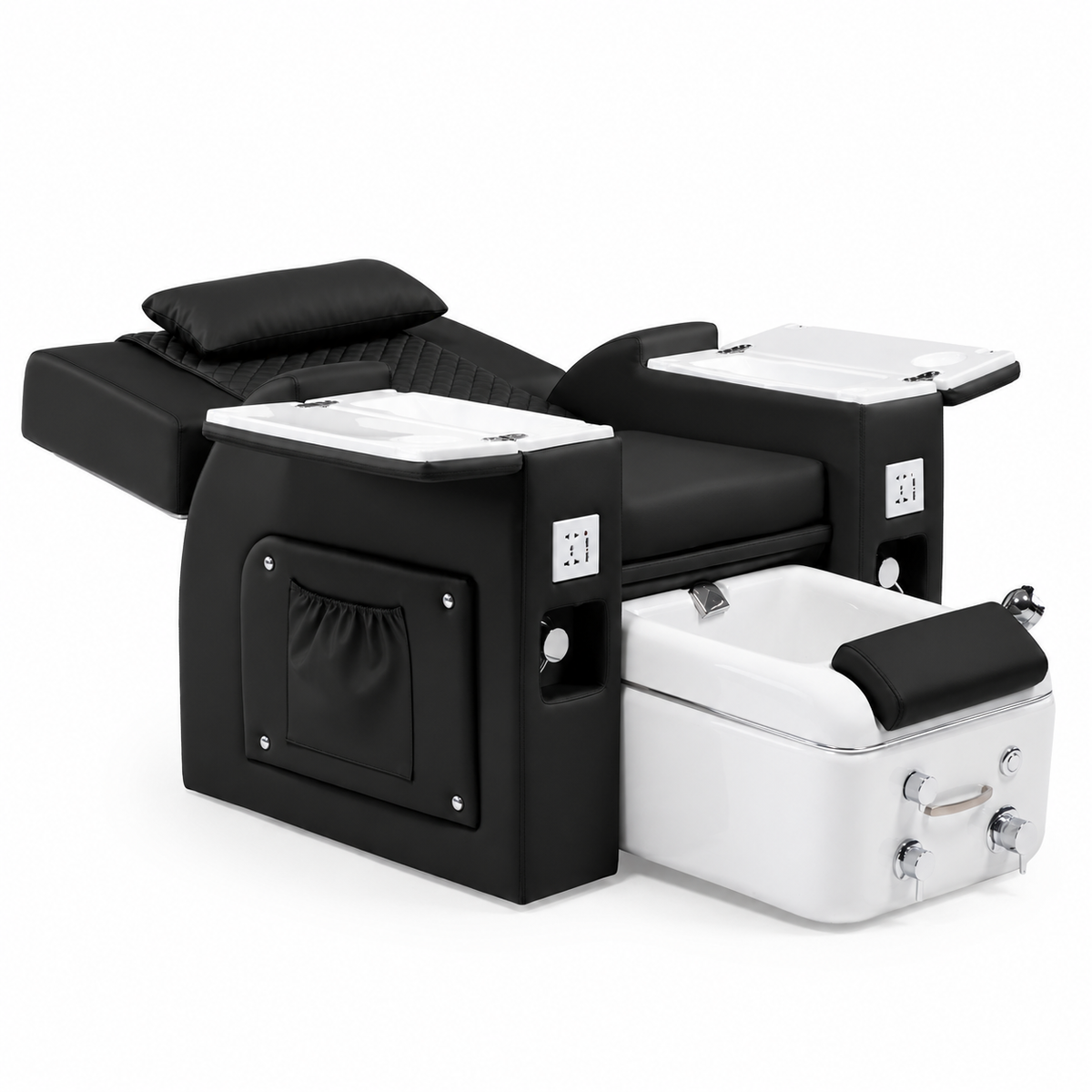 Sillon de pedicure negro