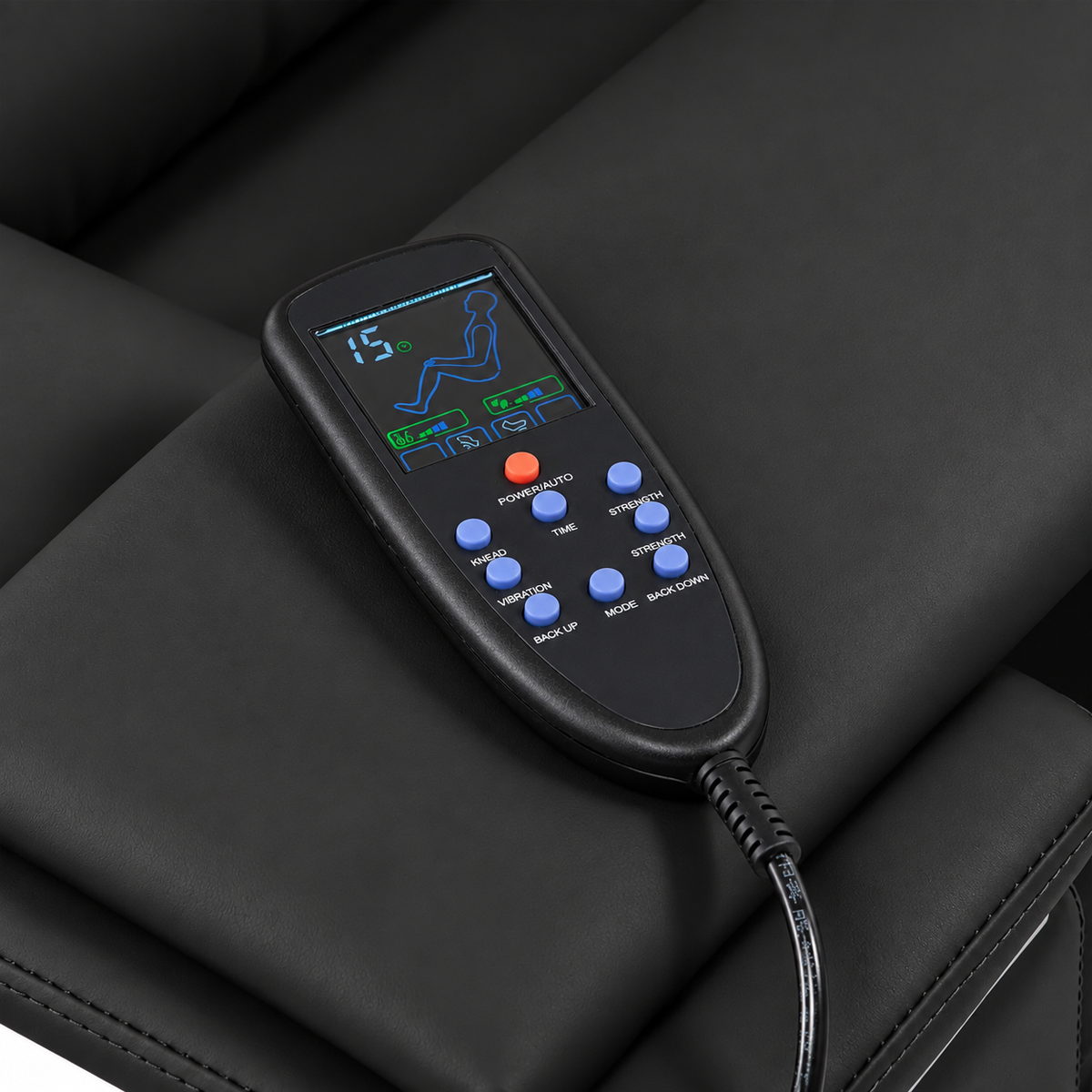 Sillon de pedicure negro