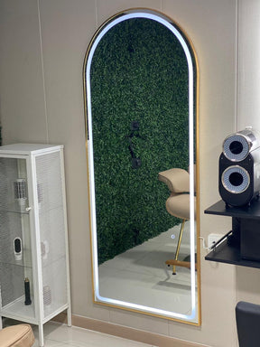 Espejo modelo Ambar para peluquería y barbería - Impo Salon