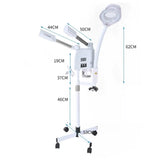 vaporizador pedestal ozono 3 en 1 brazo lampara ajustable