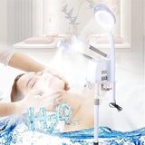 vaporizador pedestal ozono 3 en 1 brazo lampara ajustable